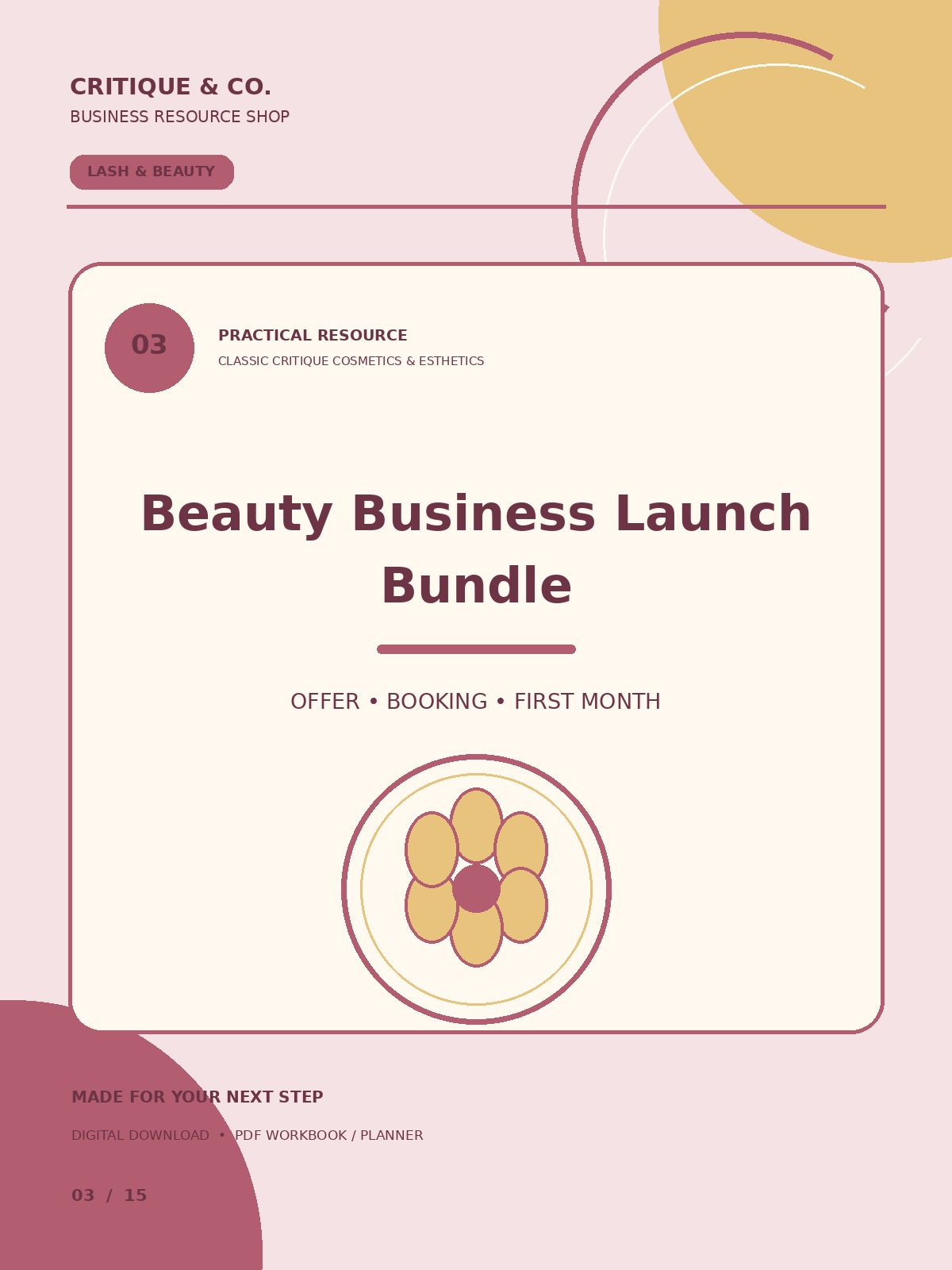 Beauty Business Launch Bundle cover