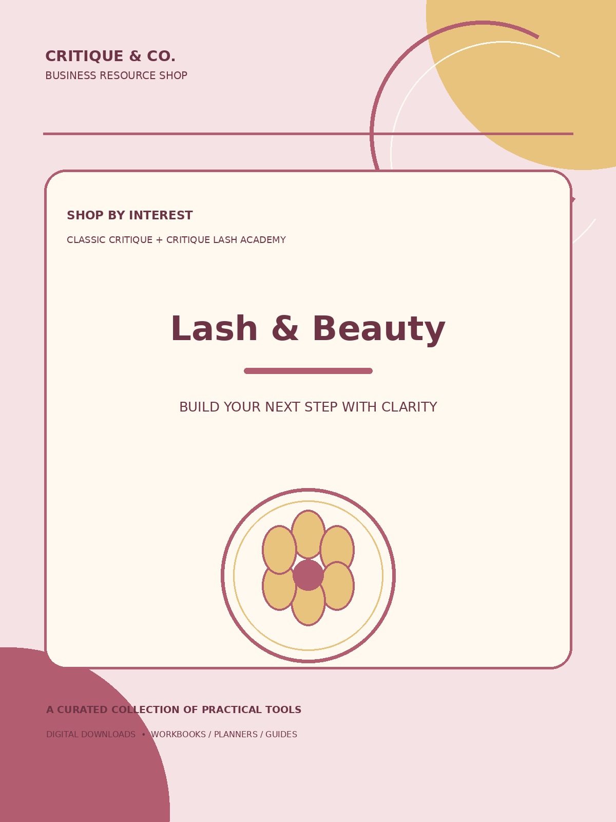 Lash and Beauty collection cover